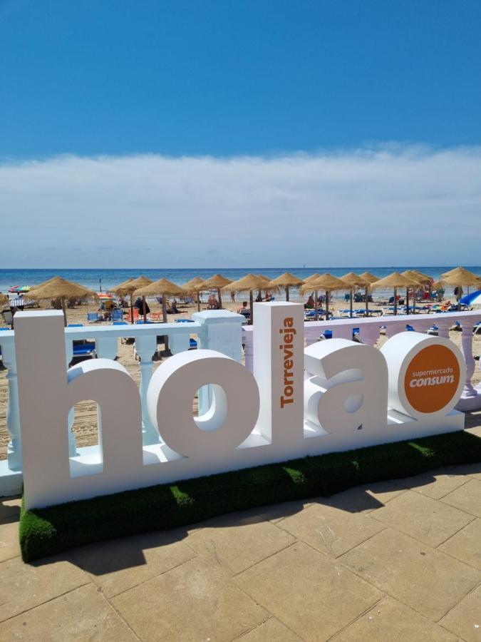 Ferienwohnung Flamenco Penthouse Sea View & Swimming Pool Torrevieja Exterior foto